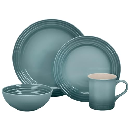 Creuset 16PC Dinnerware Set Salt